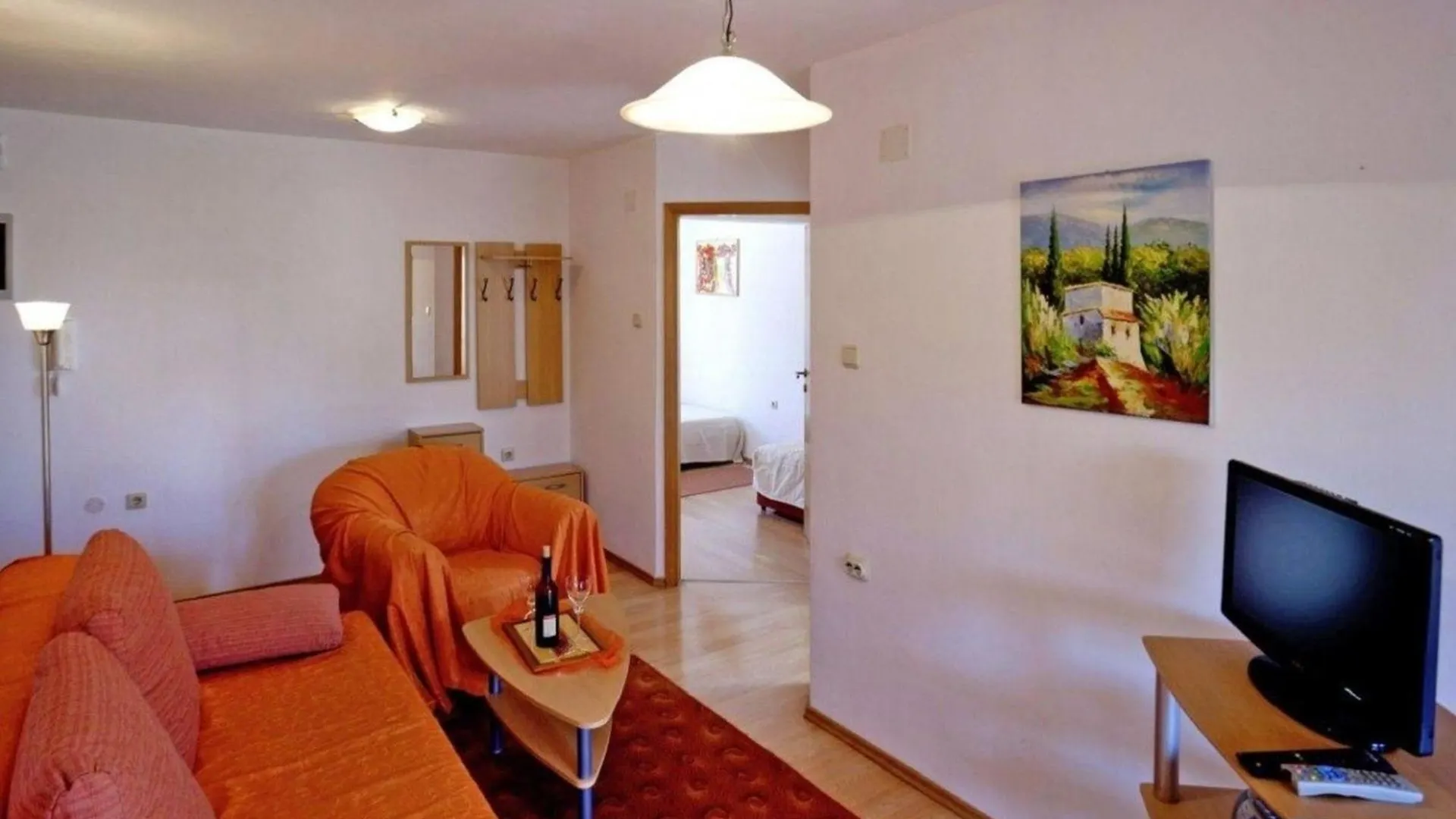 Wohnung Mit Garten Mit Gemeinsamem Schwimmbad 温克兰 公寓